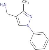 (3-Methyl-1-phenyl-1H-pyrazol-4-yl)methanamine