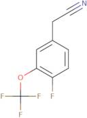 4-Fluoro-3-(trifluoromethoxy)phenylacetonitrile