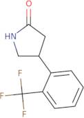 4-[2-(Trifluoromethyl)phenyl]-2-pyrrolidinone