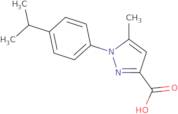 5-Methyl-1-[4-(propan-2-yl)phenyl]-1H-pyrazole-3-carboxylic acid