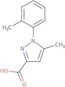 5-Methyl-1-(2-methylphenyl)-1H-pyrazole-3-carboxylic acid