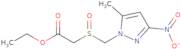 Ethyl ([(5-methyl-3-nitro-1H-pyrazol-1-yl)methyl]sulfinyl)acetate