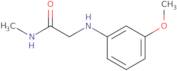 2-[(3-Methoxyphenyl)amino]-N-methylacetamide