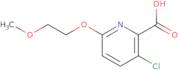 3-Chloro-6-(2-methoxyethoxy)pyridine-2-carboxylic acid