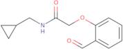 N-(Cyclopropylmethyl)-2-(2-formylphenoxy)acetamide