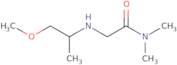 2-[(1-Methoxypropan-2-yl)amino]-N,N-dimethylacetamide