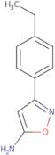 5-Amino-3-(4-ethylphenyl)isoxazole