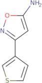 3-(Thiophen-3-yl)-1,2-oxazol-5-amine