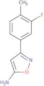 3-(3-Fluoro-4-methylphenyl)-1,2-oxazol-5-amine