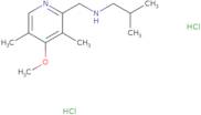 N-[(4-Methoxy-3,5-dimethylpyridin-2-yl)methyl]-2-methylpropan-1-amine dihydrochloride