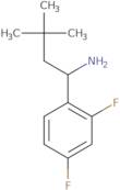 1-(2,4-Difluorophenyl)-3,3-dimethylbutan-1-amine