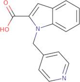 1-[(Pyridin-4-yl)methyl]-1H-indole-2-carboxylic acid