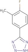 5-(4-Fluoro-3-methylphenyl)-1H-1,2,3,4-tetrazole