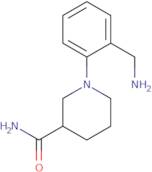 1-[2-(Aminomethyl)phenyl]piperidine-3-carboxamide