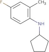 N-Cyclopentyl-4-fluoro-2-methylaniline