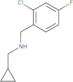 [(2-Chloro-4-fluorophenyl)methyl](cyclopropylmethyl)amine