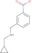 (Cyclopropylmethyl)[(3-nitrophenyl)methyl]amine