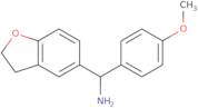 2,3-Dihydro-1-benzofuran-5-yl(4-methoxyphenyl)methanamine