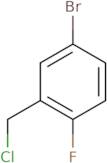 4-Bromo-2-(chloromethyl)-1-fluorobenzene