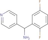 (2,5-Difluorophenyl)(pyridin-4-yl)methanamine