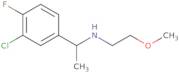 1-(3-Chloro-4-fluorophenyl)-N-(2-methoxyethyl)ethanamine