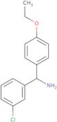 (3-Chlorophenyl)(4-ethoxyphenyl)methanamine