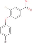 4-(4-Bromophenoxy)-3-fluorobenzoic acid