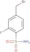 4-(Bromomethyl)-2-fluorobenzenesulphonamide