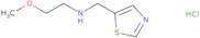 (2-Methoxyethyl)(1,3-thiazol-5-ylmethyl)amine hydrochloride