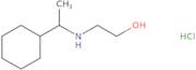 2-[(1-Cyclohexylethyl)amino]ethan-1-ol hydrochloride