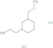 2-[3-(Methoxymethyl)piperidin-1-yl]ethan-1-amine dihydrochloride