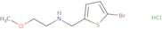 [(5-Bromothiophen-2-yl)methyl](2-methoxyethyl)amine hydrochloride