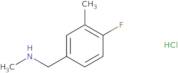 [(4-Fluoro-3-methylphenyl)methyl](methyl)amine hydrochloride