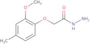 2-(2-methoxy-4-methylphenoxy)acetohydrazide