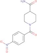 1-(4-Nitrobenzoyl)-4-piperidinecarboxamide