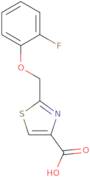 2-((2-Fluorophenoxy)methyl)thiazole-4-carboxylic acid