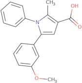 5-(3-Methoxyphenyl)-2-methyl-1-phenyl-1H-pyrrole-3-carboxylic acid