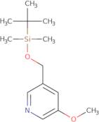 3-((tert-Butyldimethylsilyloxy)methyl)-5-methoxypyridine