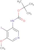 tert-Butyl 4-iodo-5-methoxypyridin-3-ylcarbamate