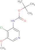 tert-Butyl 4-chloro-5-methoxypyridin-3-ylcarbamate