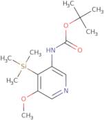 tert-Butyl 5-methoxy-4-(trimethylsilyl)pyridin-3-ylcarbamate