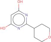 2-(Oxan-4-yl)pyrimidine-4,6-diol