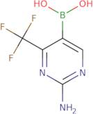 (2-Amino-4-(trifluoromethyl)pyrimidin-5-yl)boronic acid