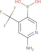 6-Amino-4-(trifluoromethyl)pyridin-3-ylboronic acid