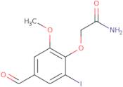 2-(4-Formyl-2-iodo-6-methoxyphenoxy)acetamide