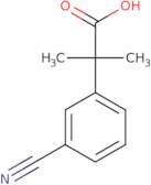 2-(3-Cyanophenyl)-2-methylpropanoic acid