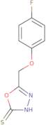 5-(4-Fluorophenoxymethyl)-1,3,4-oxadiazole-2-thiol