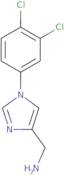 (1-(3,4-Dichlorophenyl)-1H-imidazol-4-yl)methanamine