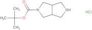 tert-Butyl (3aS,6aR)-2,3,3a,4,6,6a-hexahydro-1H-pyrrolo[3,4-c]pyrrole-5-carboxylate hydrochloride