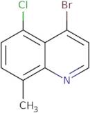 4-Bromo-5-chloro-8-methylquinoline